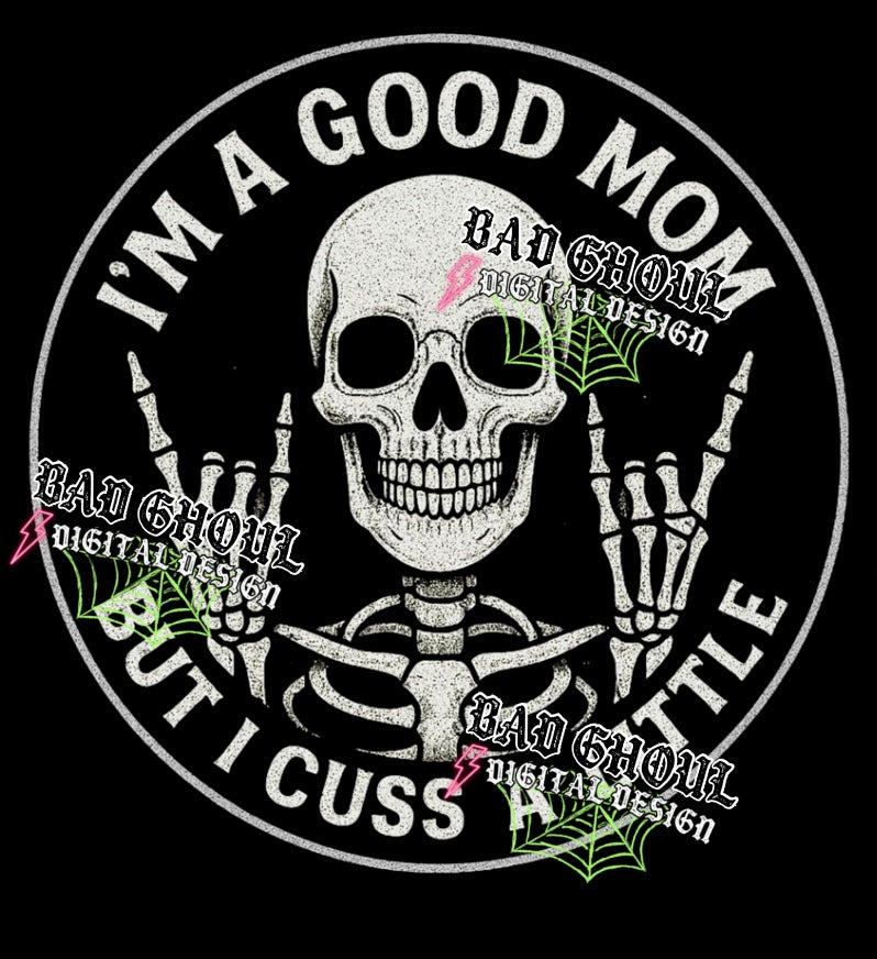 Cuss A Little PNG DOWNLOAD Black Fab Only