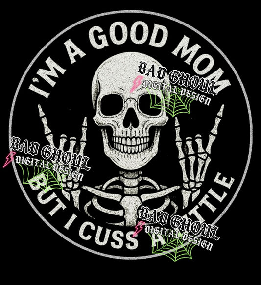Cuss A Little PNG DOWNLOAD Black Fab Only