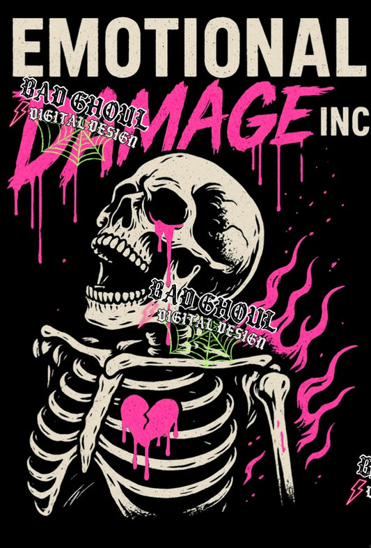 Emotional Damage Incorporated PNG DOWNLOAD Black Fab Only