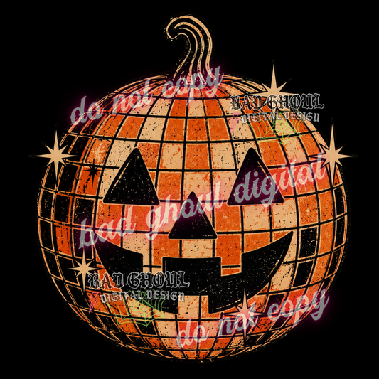 Retro Pumpkin | PNG DOWNLOAD