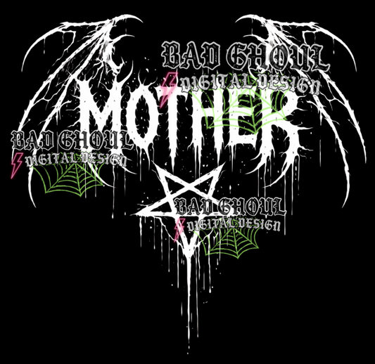 Mother | PNG DOWNLOAD BLACK FAB ONLY