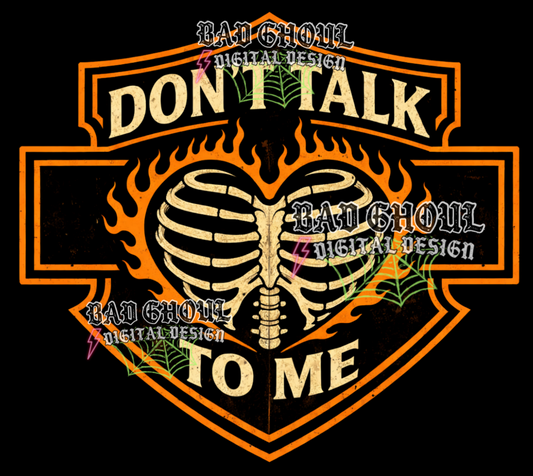 Don't Talk To Me | PNG DOWNLOAD