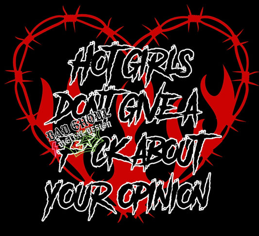 Hot Girls dont give a fuck PNG Download