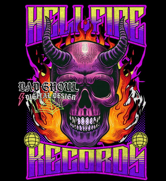 Hellfire Records  PNG Download