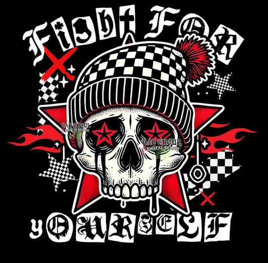 Exclusive Fight For Yourself + Sleeve  PNG Download
