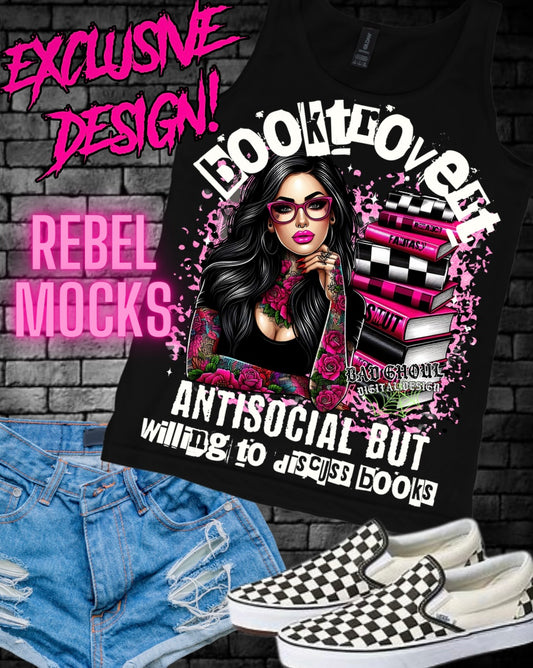 EXCLUSIVE Booktrovert PNG Download