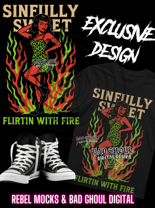 EXCLUSIVE Flirtin With Fire PNG DOWNLOAD