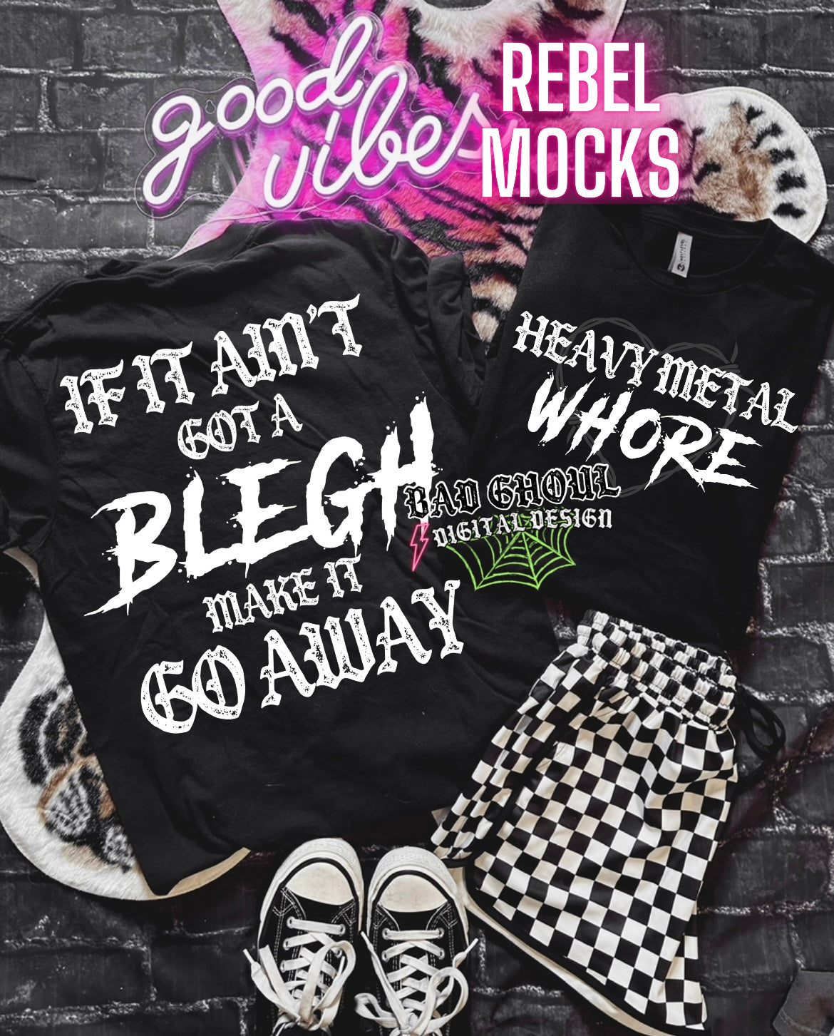 Heavy Metal Whore PNG Download 2 Files