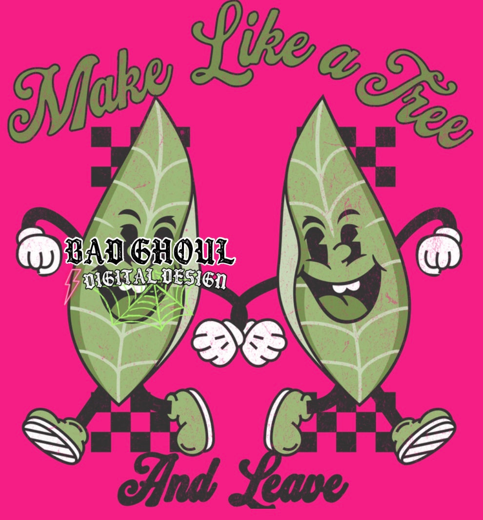 Make Like A Tree PNG Download