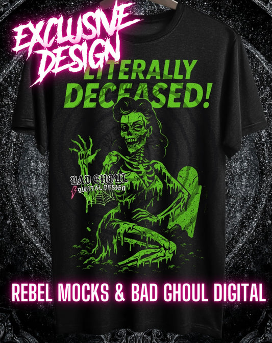 Exclusive Literally Deceased PNG DOWNLOAD
