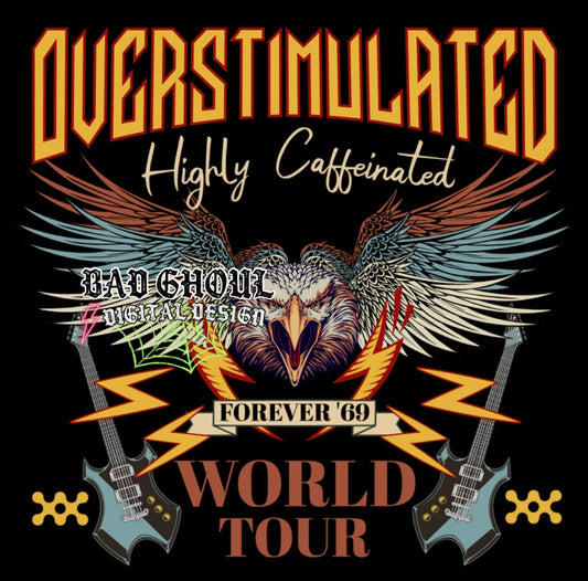 Overstimulated PNG Download