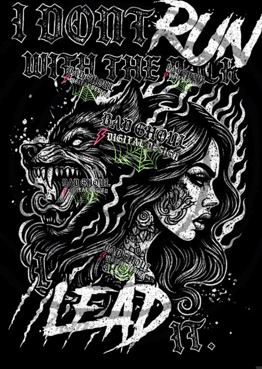 I Lead IT Black Fab PNG DOWNLOAD