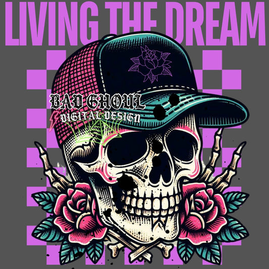 Living The Dream PNG Download