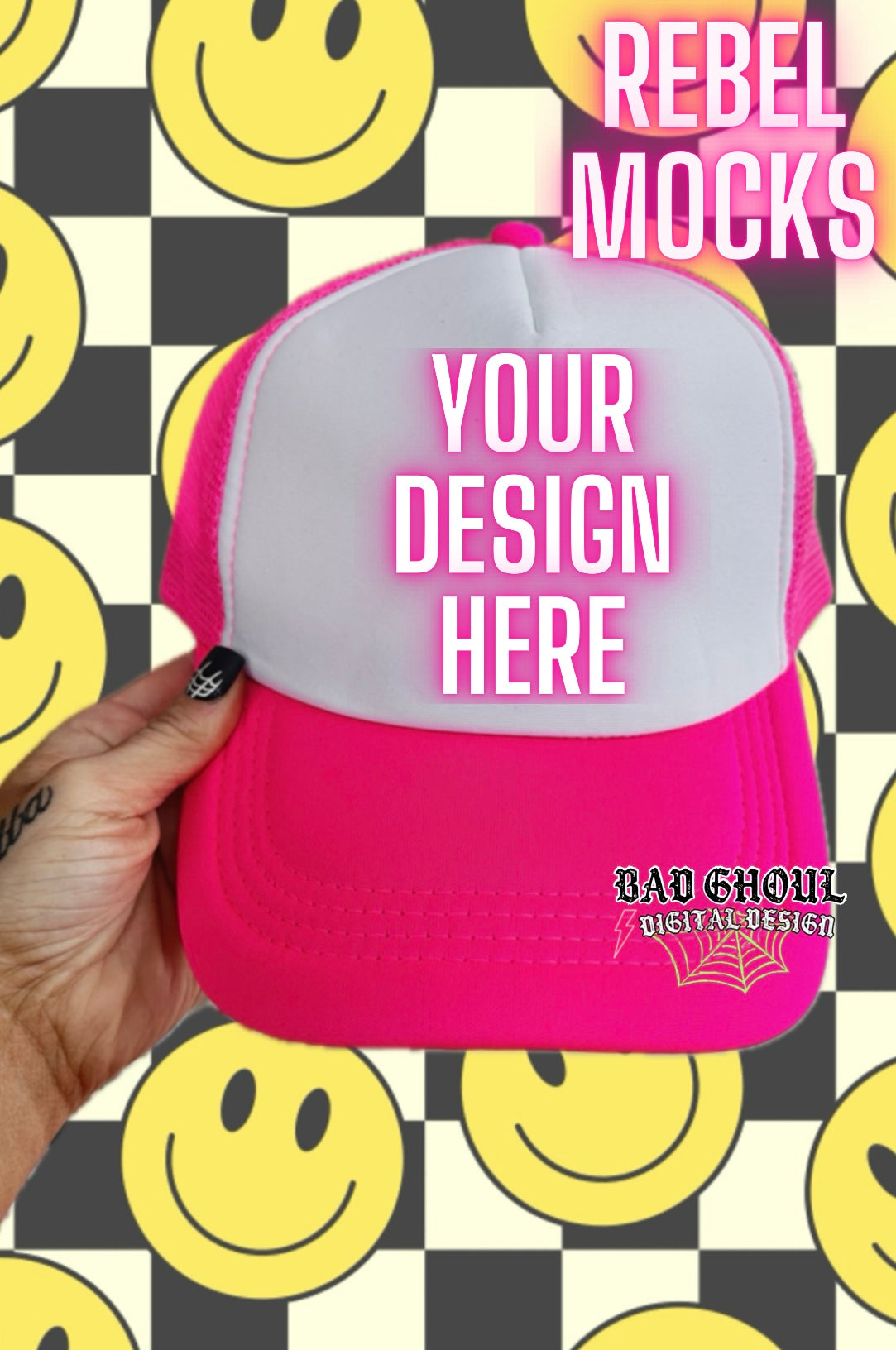 Trending Hat Mock Bundle 8 mocks