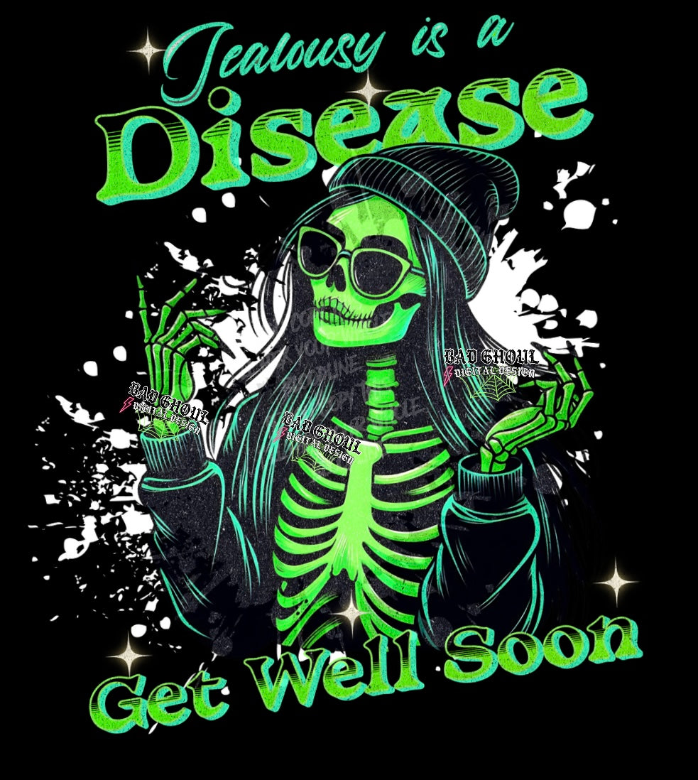 Jealousy Is A Disease PNG Download
