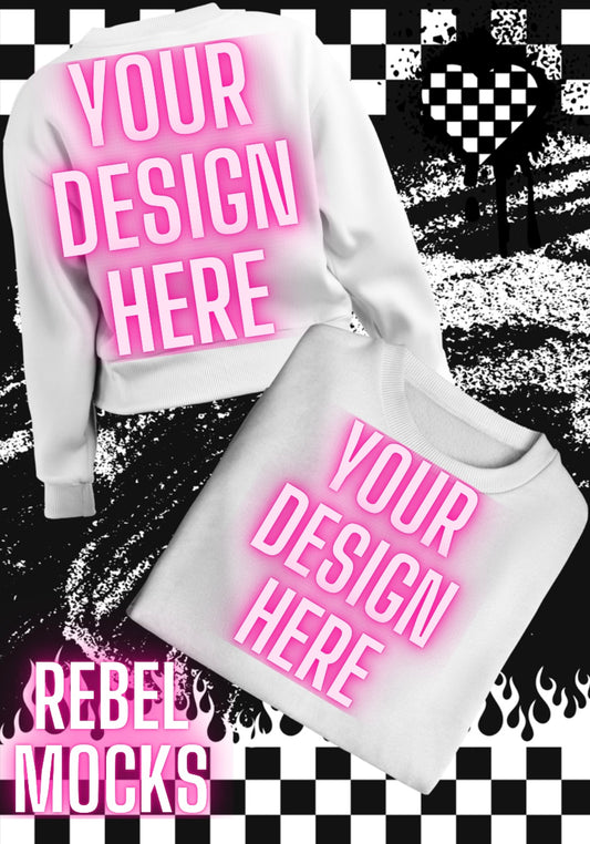 White Multi Mock- Mock Up TRENDING