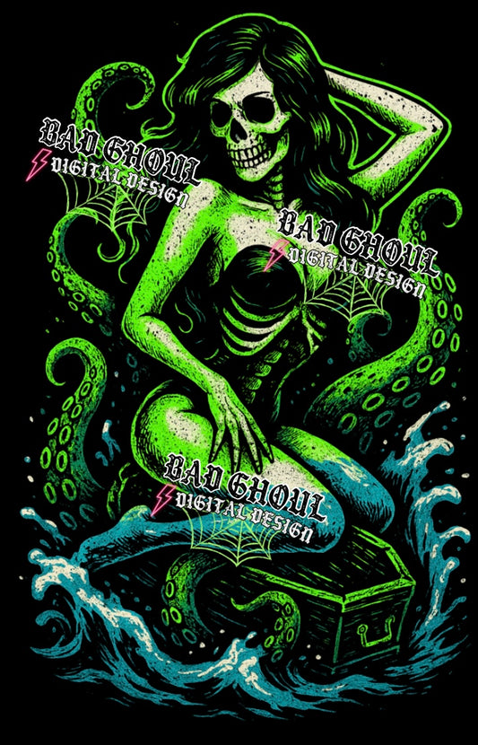 Sea Siren PNG DOWNLOAD Black Fab Only