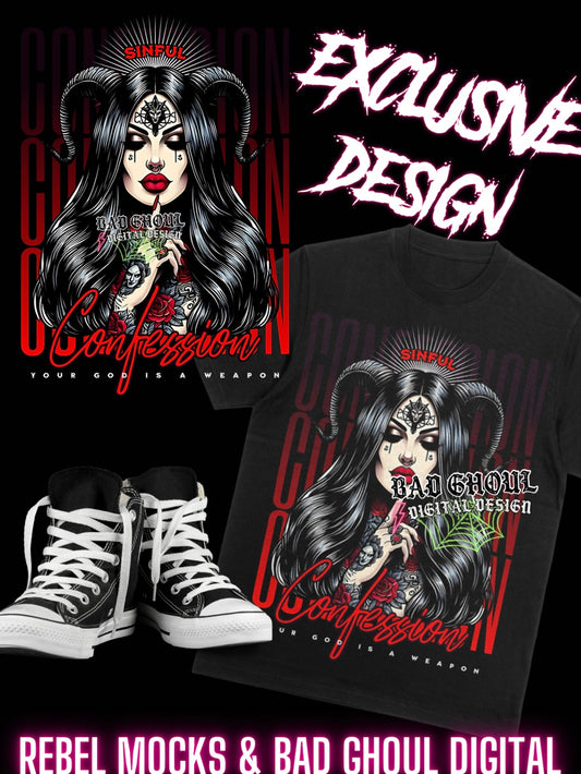 EXCLUSIVE Sinful Confession PNG Download