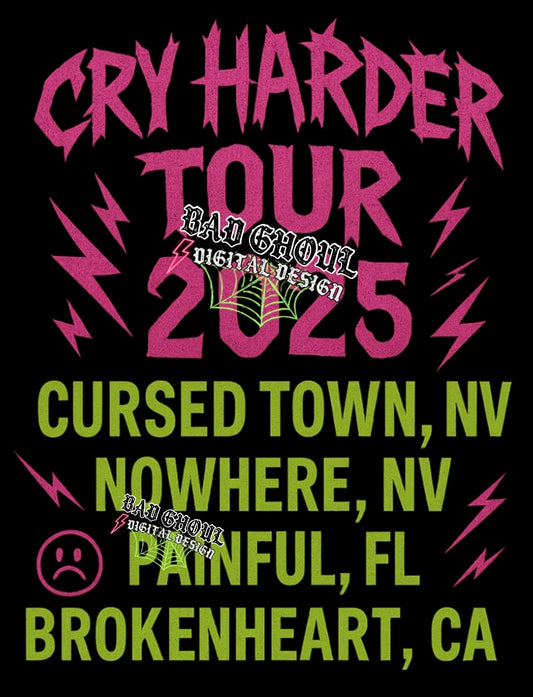 Cry Harder PNG Download