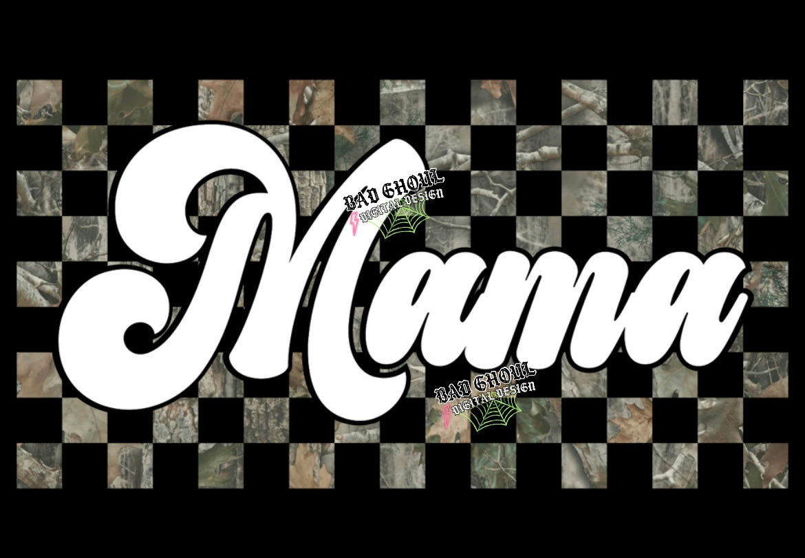 Camo Mama PNG Download