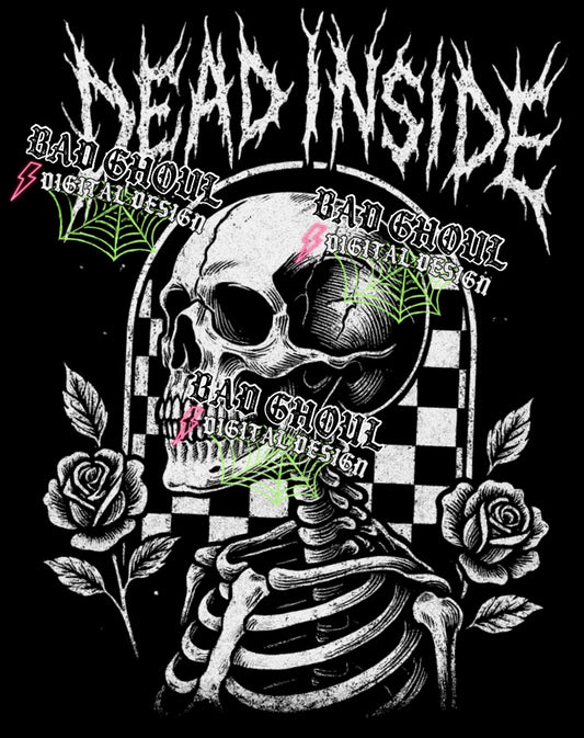 Dead Inside PNG DOWNLOAD Black Fab Only