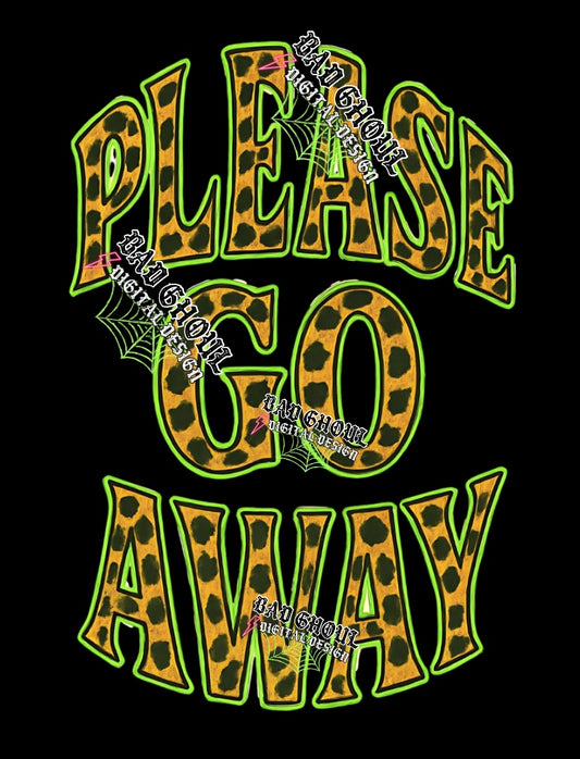 Please Go Away PNG Download