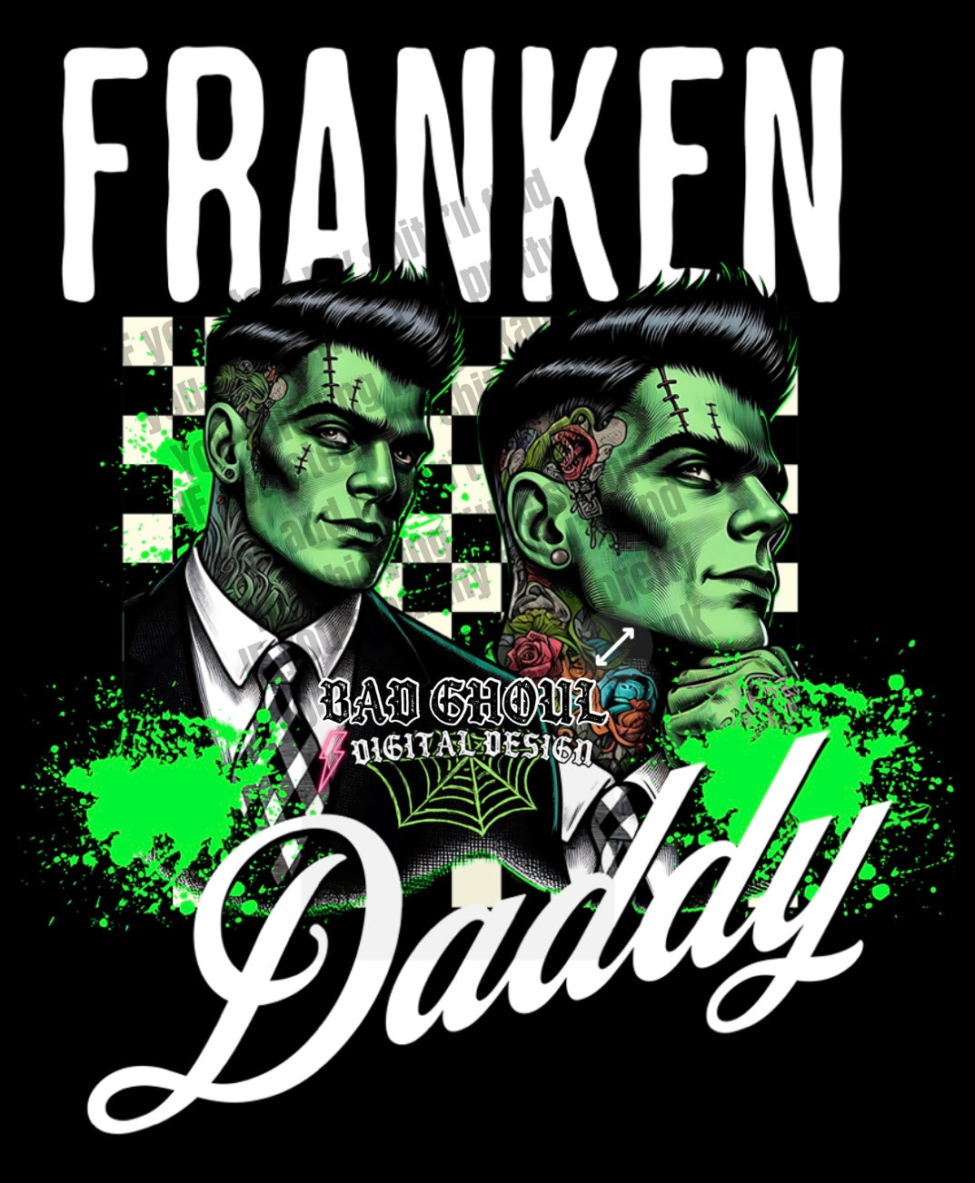 Franken Daddy PNG Download