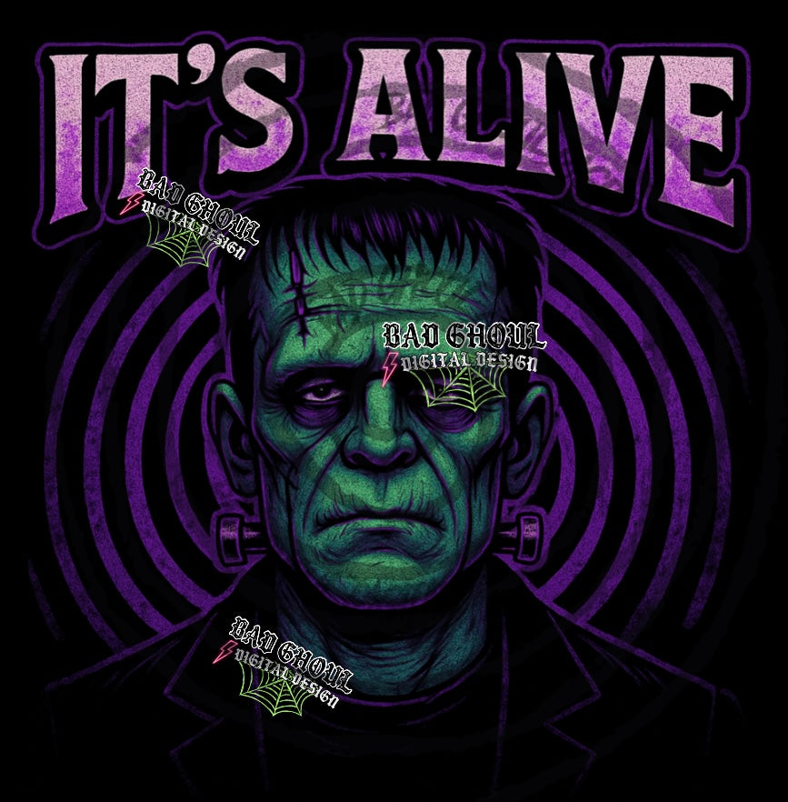 It’s Alive PNG DOWNLOAD Black Fab Only