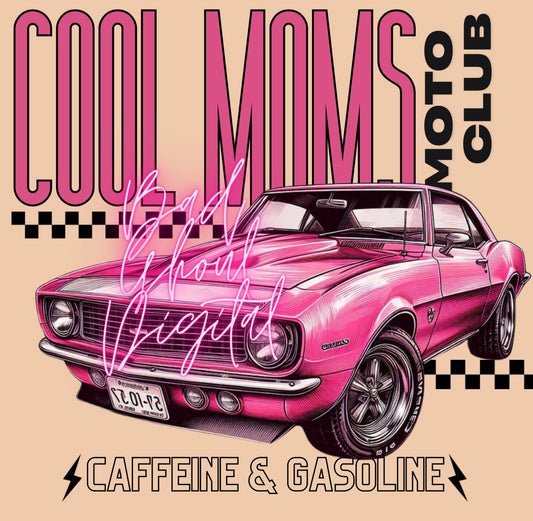 Cool Moms Moto Club PNG download sub friendly