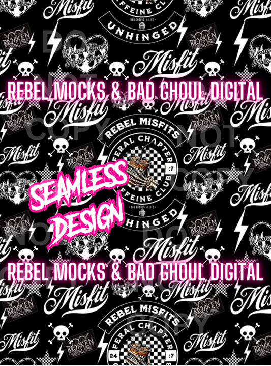 Misfit Seamless PNG Download