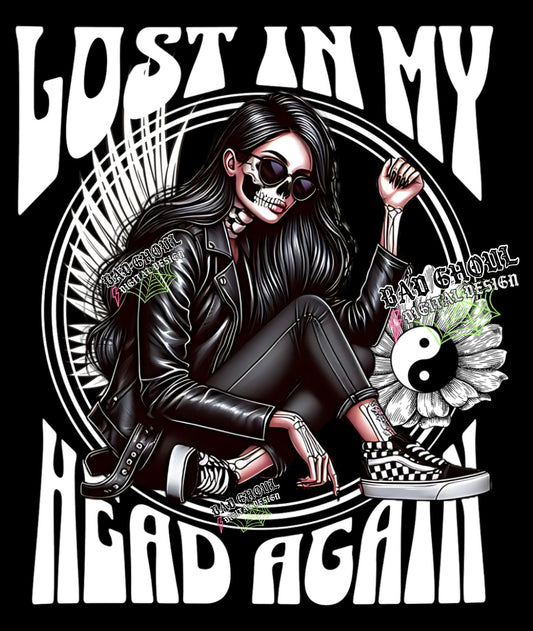 Lost in my Head PNG Download