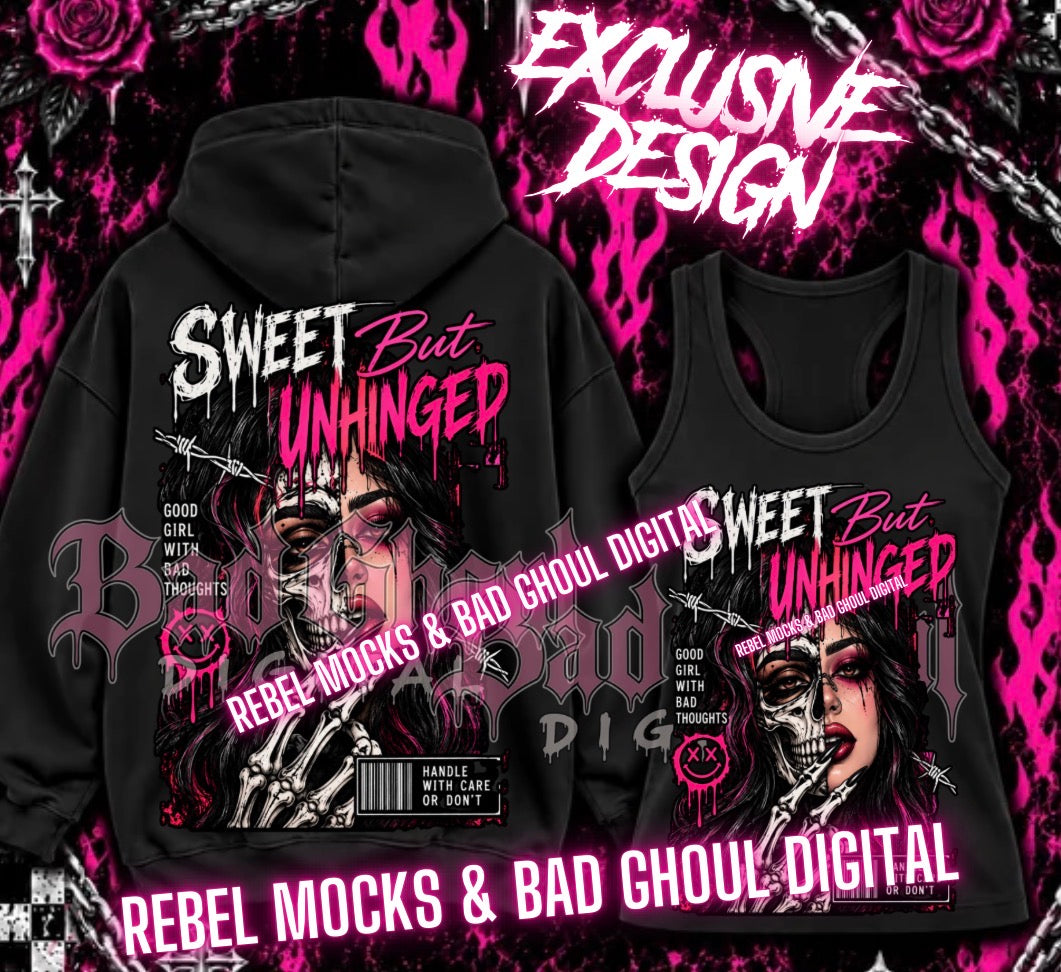 EXCLUSIVE | Sweet But Unhinged| PNG DOWNLOAD