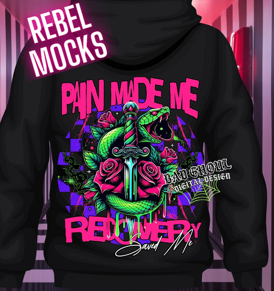 Exclusive Pain Made Me Recovery Saved Me PNG Download