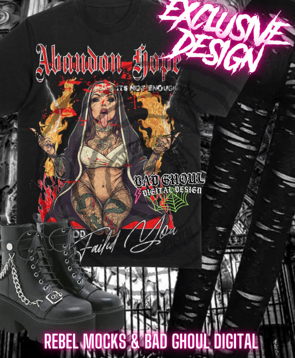 Exclusive Abandon Hope PNG DOWNLOAD