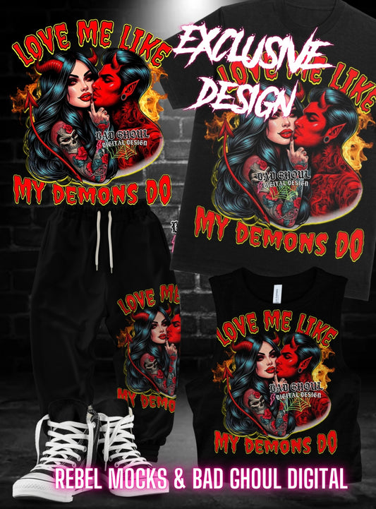 EXCLUSIVE Love Me Like My Demons Do PNG Download