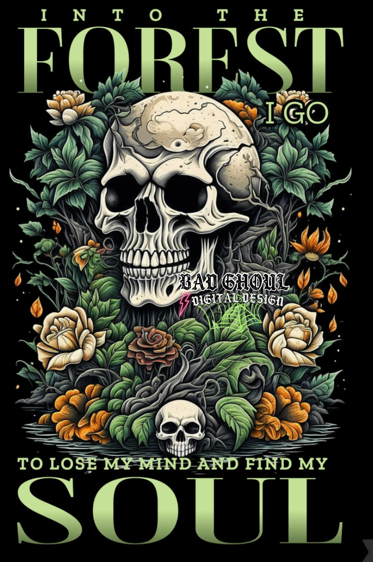 Into The Forest I Go PNG Download