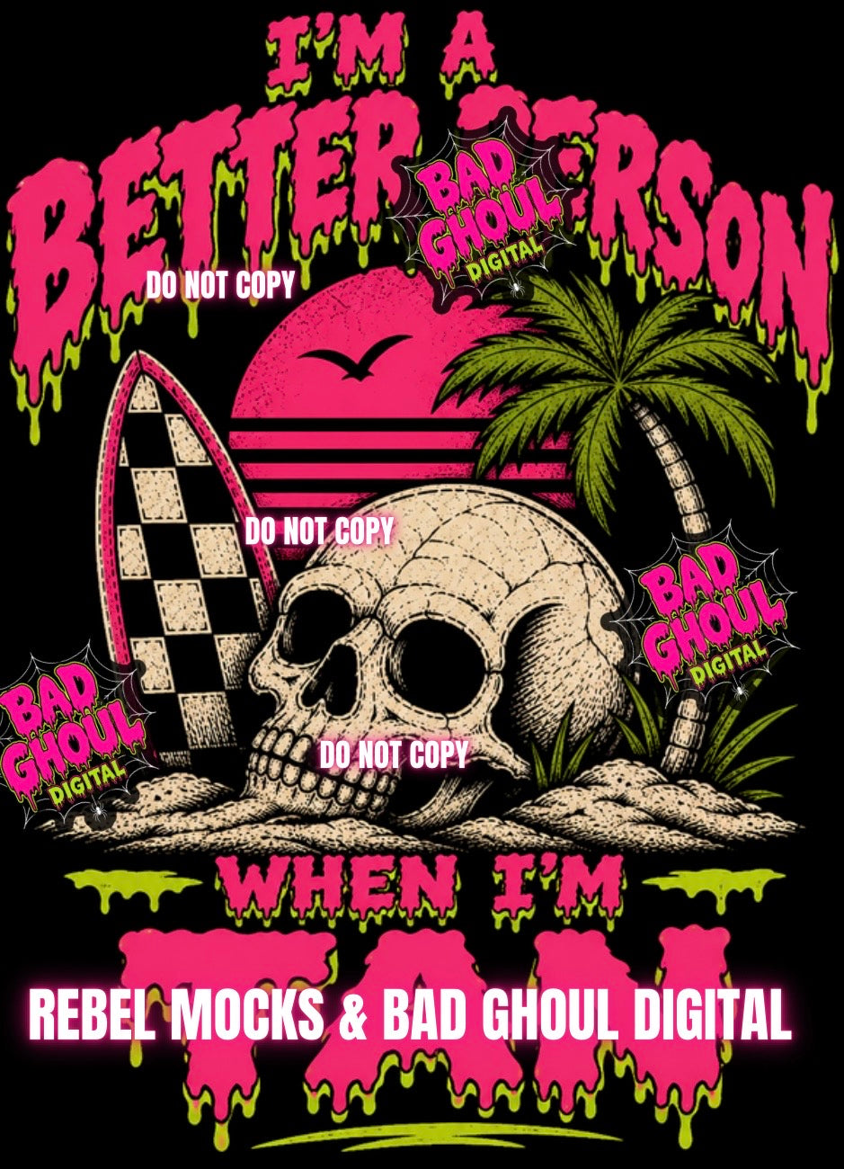 Better Person|Black Fabric|PNG DOWNLOAD