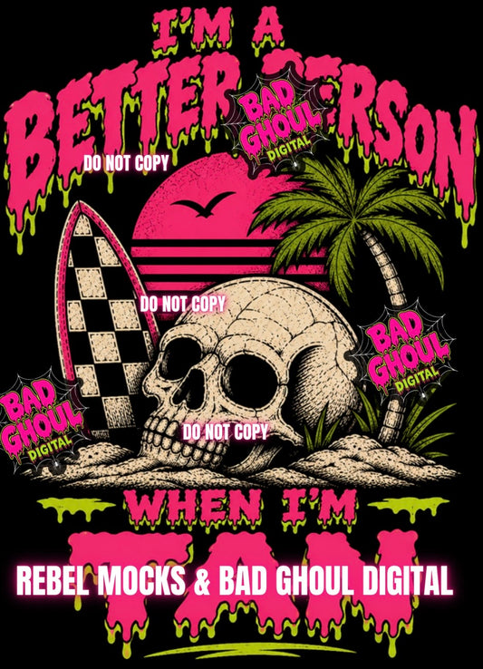 Better Person|Black Fabric|PNG DOWNLOAD