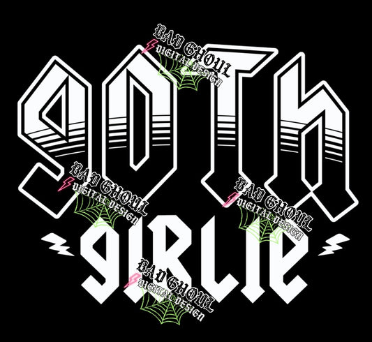 Goth Girlie PNG Download