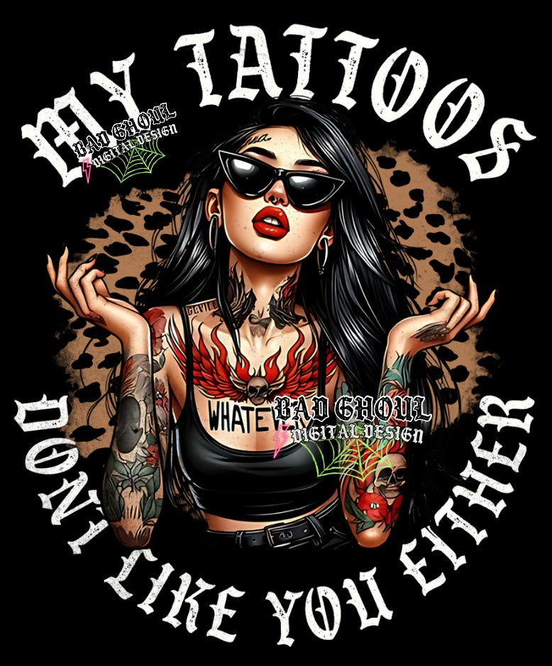 My Tattoos PNG Download