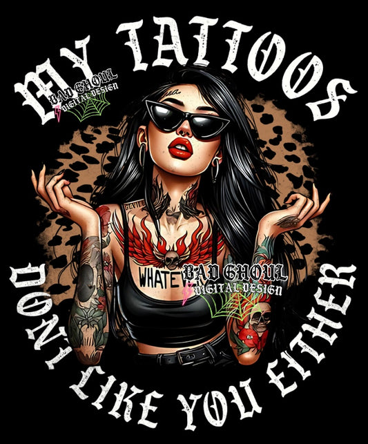 My Tattoos PNG Download
