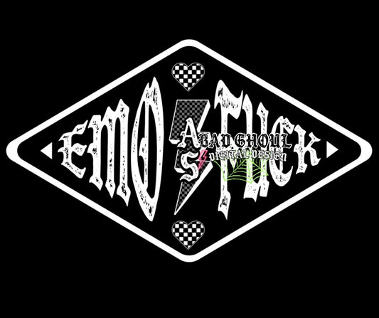 Emo As Fuck PNG Download