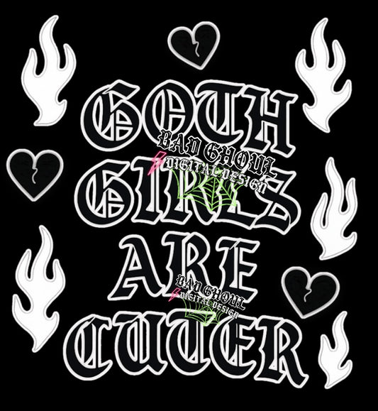 Goth Girls Are Cuter PNG Download