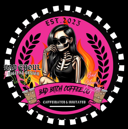 Bad Bitch Coffee Co. PNG Download