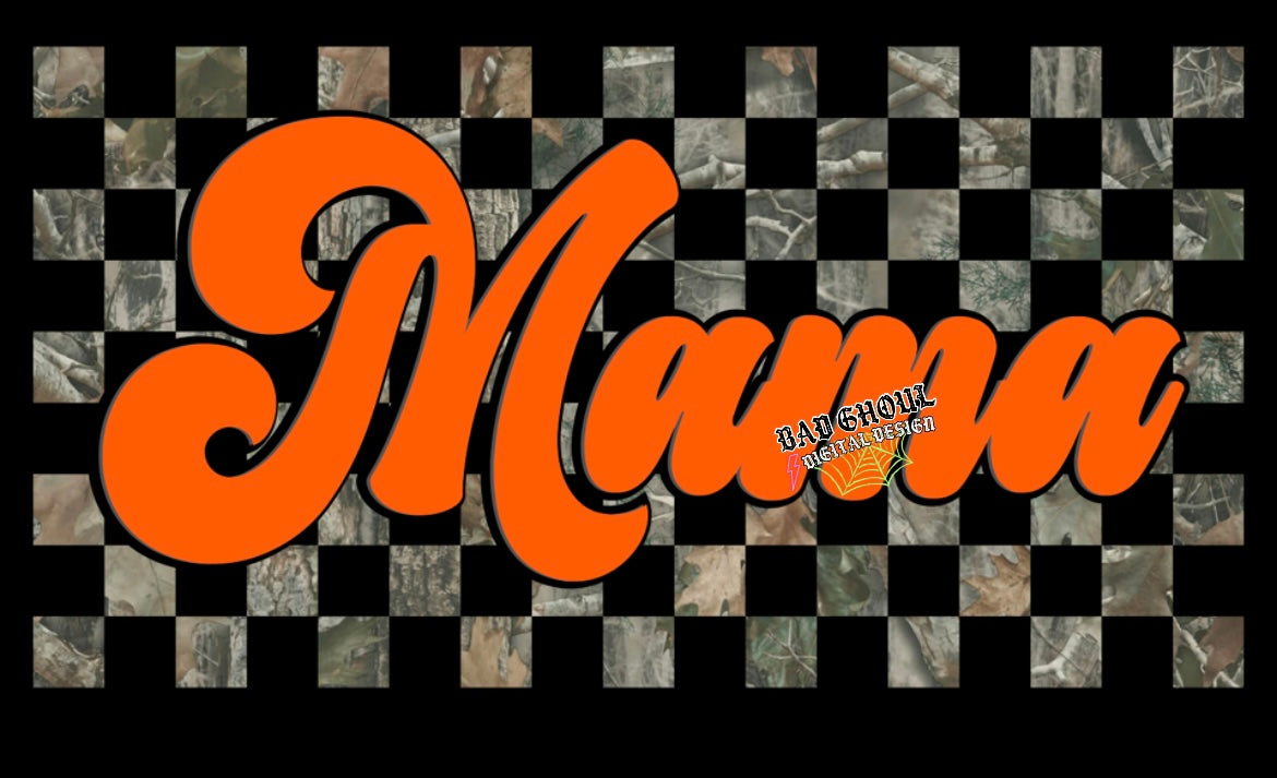 Camo Mama PNG Download