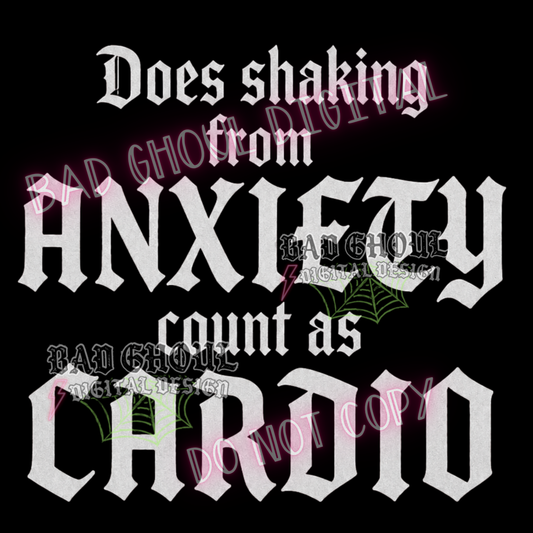 Does shaking from anxiety count as cardio | PNG DOWNLOAD
