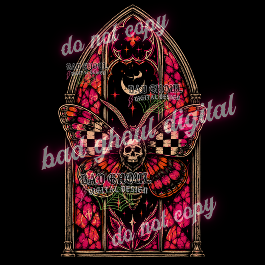 Cathedral + Death Moth | PNG DOWNLOAD