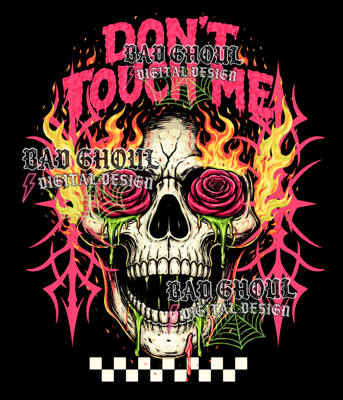 Don't touch me | PNG DOWNLOAD BLACK FAB ONLY