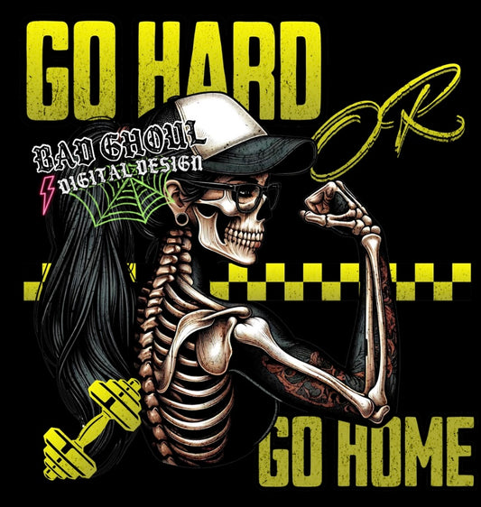 Go Hard PNG Download