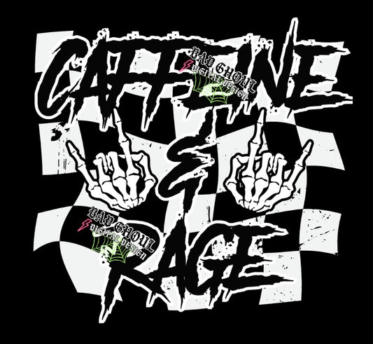 Caffeine & Rage PNG Download